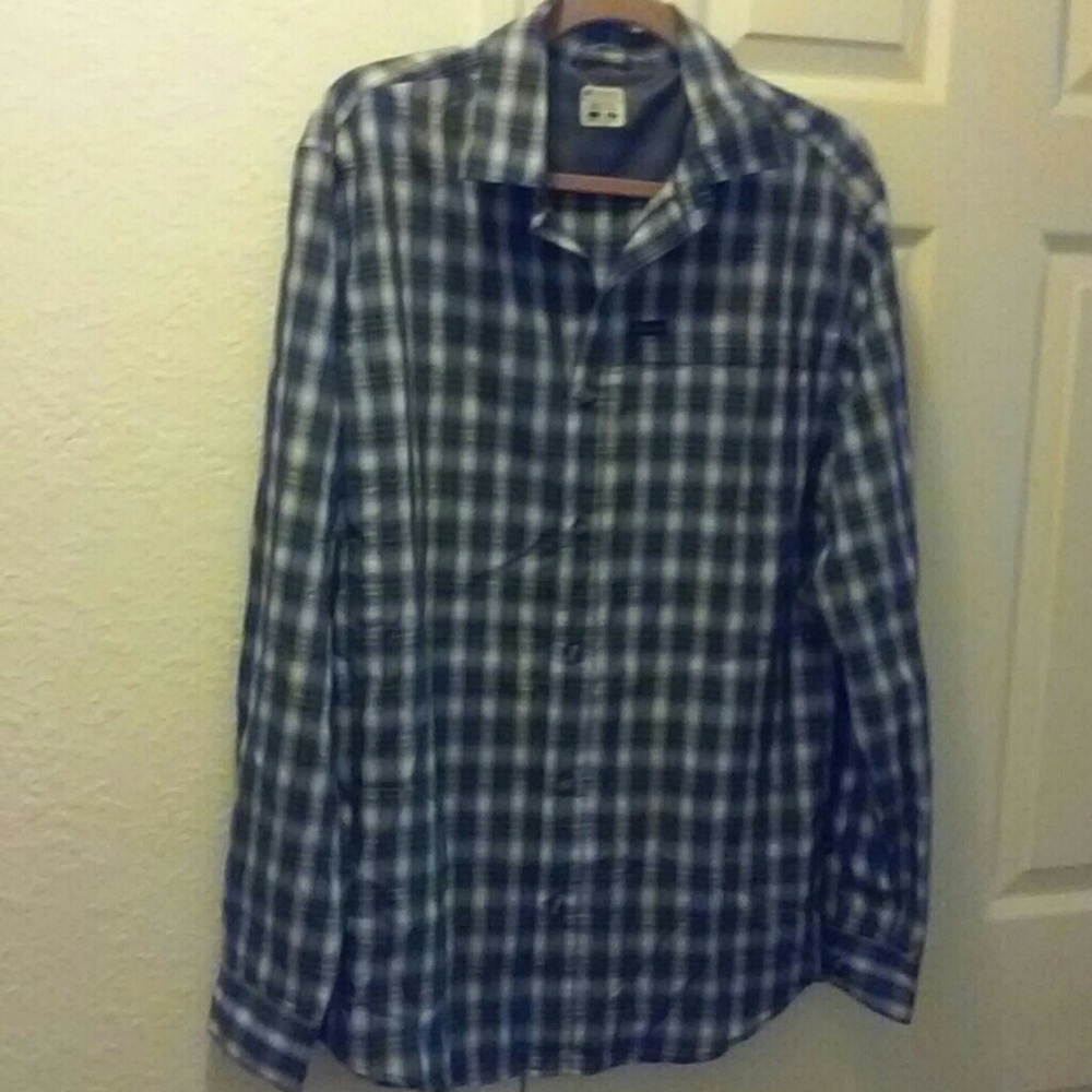 Columbia Mens Long Sleeve Button Down Shirt